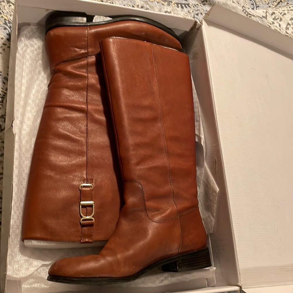 Banana republic brown boots, size 10